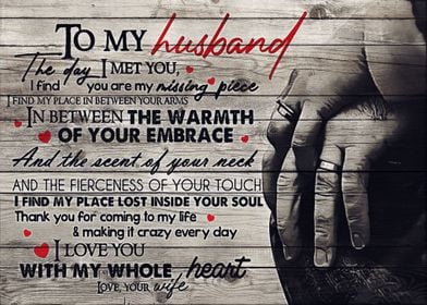 To My Husband