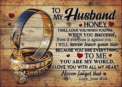 To my Husband