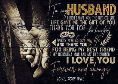 To my Husband