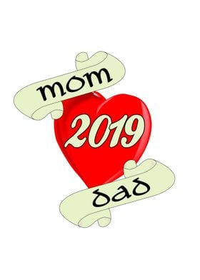 Mom and Dad 2019 Heart