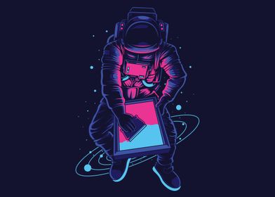 Astronaut Screen printer
