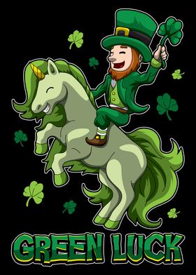 Green Luck Leprechaun