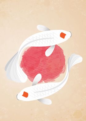 Fish Koi Illustration