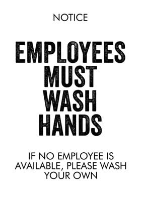 WASH HANDS Funny