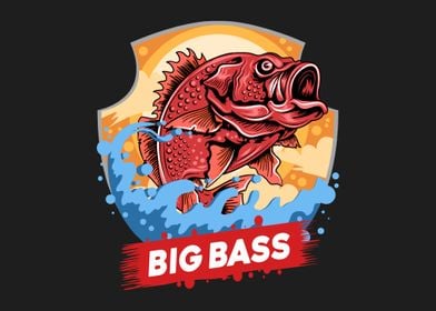 Angler fish Big Bass