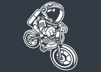 Astronaut bike