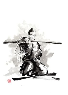 Samurai warrior Busido