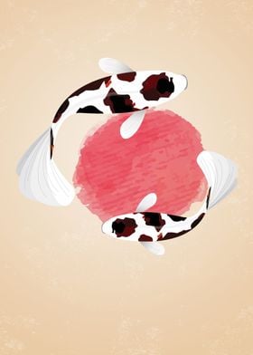 Fish Koi Illustration