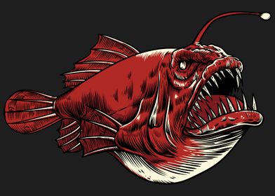 Angler Red fish