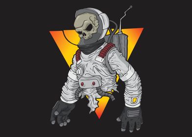Astronaut Skull head