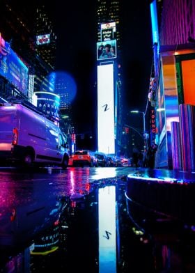 A Rainy Night in New York
