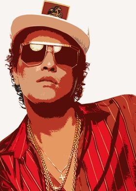 Bruno Mars Retro Style