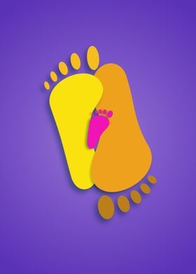 human barefoot sole