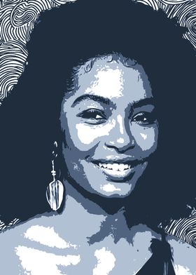 Yara Shahidi Painting Art