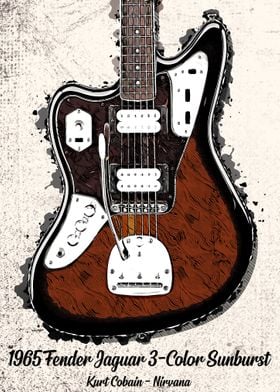 1965 Fender Jaguar 3Color