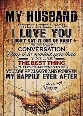 To my Husband