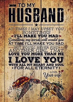 To my Husband