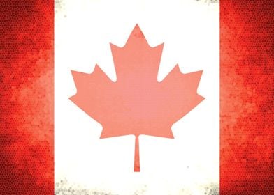 Canada vintage flag