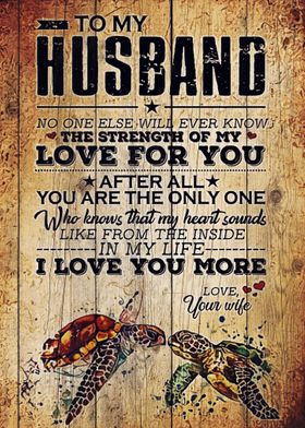 To my Husband