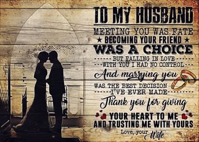 To my Husband