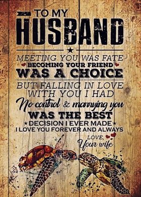 To my Husband