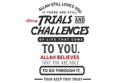 Allah still loves you