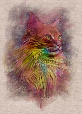 Colorful Cat v1