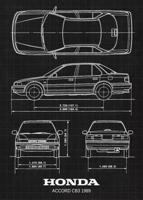 Honda Accord CB3 1989