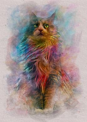 Colorful Cat v2