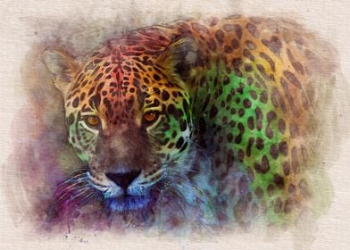 Colorful Jaguar