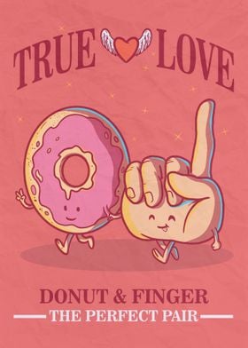 Donut and Finger