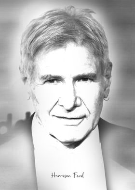 Harrison Ford Sketch