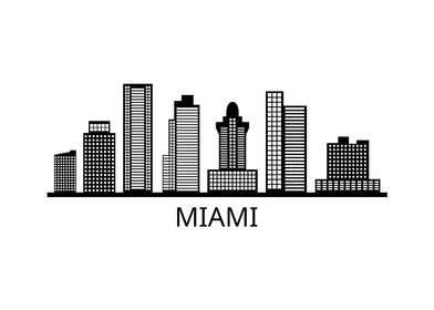 Miami skyline