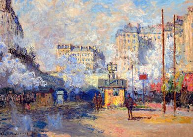 Monet Saint Lazare Station