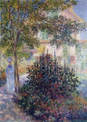 Monet Garden at Argenteuil