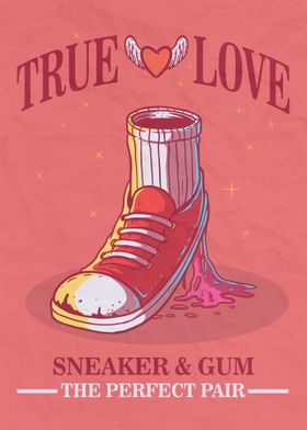 Sneaker and Gum
