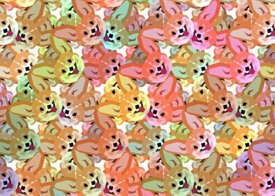 Corgi Face Pattern 6