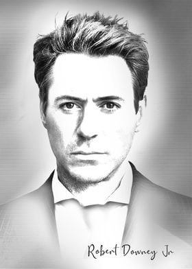 Robert Downey Jr Sketch