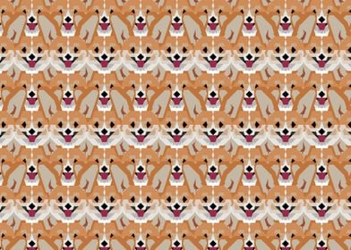 Corgi Face Pattern 2