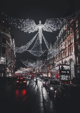Picadilly circus winter