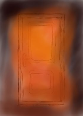 the door