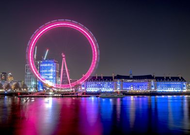 London eye lights