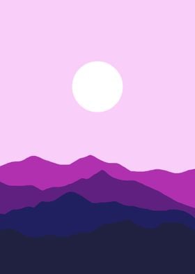 PURPLE LANDSCAPE