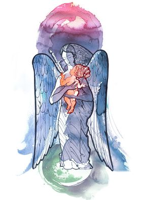 Angel with Child