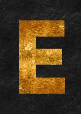 letter e