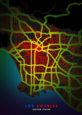 Los Angeles city Maps