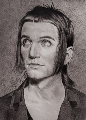 Brian Molko portrait