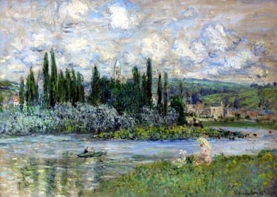 Monet View of Vetheuil