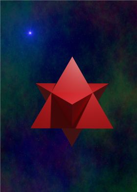 Tetrahedron on Galaxy