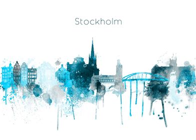 Stockholm Sweden Skyline